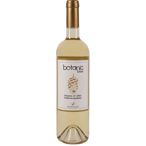 Picture of Nikolou Botanic Base Retsina White Dry 0.75L