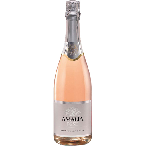 Εικόνα της Τσέλεπος Amalia Brut Ροζέ Αφρώδης Οίνος 0,75L