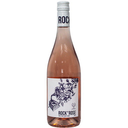 Εικόνα της Μπαϊρακτάρης Rock 'n Rose Ημίγλυκος 2023 0.75L