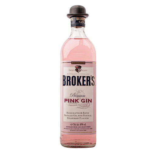 Picture of Brokers Pink Gin 0.7L 40%