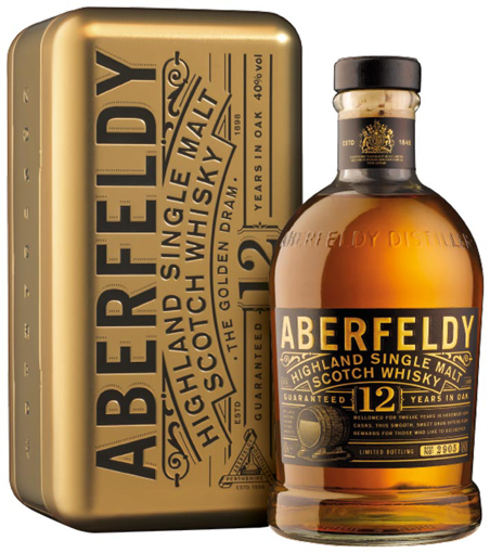 Picture of Aberfeldy Gold Bar 12YRS 0.7L 40%