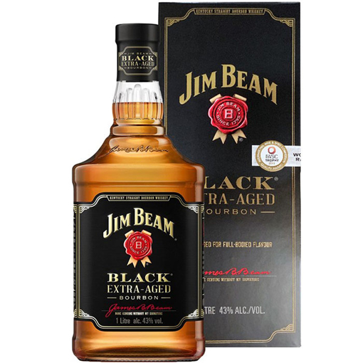 Εικόνα της Jim Beam Black Extra Aged 1L 43%