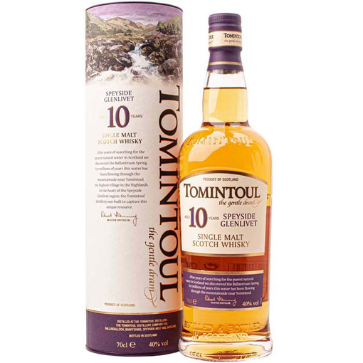 Picture of Tomintoul 10YRS 0.7L 40%