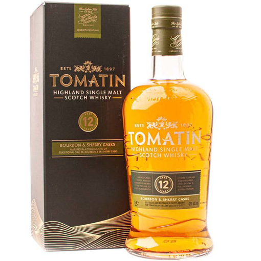 Εικόνα της Tomatin 12YRS 1L 43%