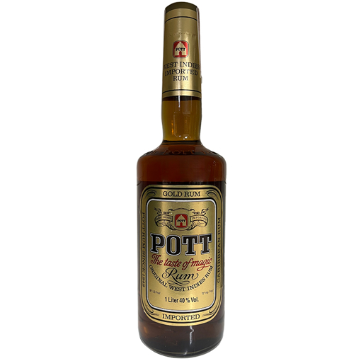 Picture of Pott Black Rum 1L 40%