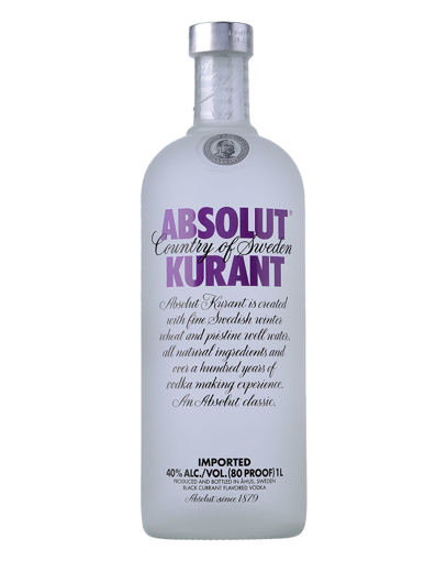 Picture of Absolut Kurant 1L 40%