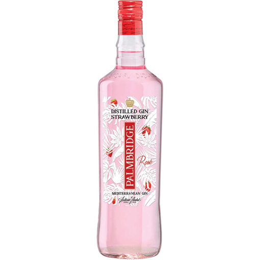 Εικόνα της Palmbridge Strawberry Gin 1L 37.5%