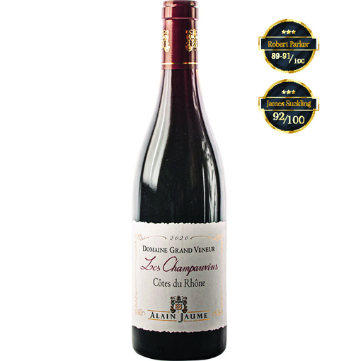 Εικόνα της Alain Jaume Cotes Du Rhone "Les Champauvins" '20 BIO 0.75L