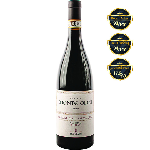 Εικόνα της Tedeschi Capitel Monte Olmi Amarone 2016 0.75L