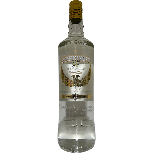 Εικόνα της Rushkinoff Vodka Vanilla 1L 37.5%