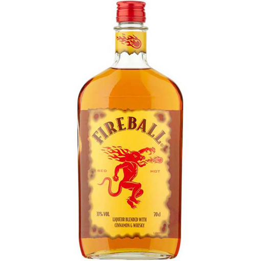 Εικόνα της Fireball Cinnamon Whiskey Liqueur 0.7L 33%