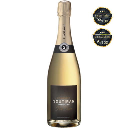 Εικόνα της Soutiran Cuvee Perle Noire Grand Cru - Brut 0.75L