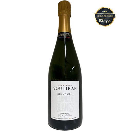 Εικόνα της Soutiran Cuvee Blanc De Blancs Grand Cru - Brut 0.75L