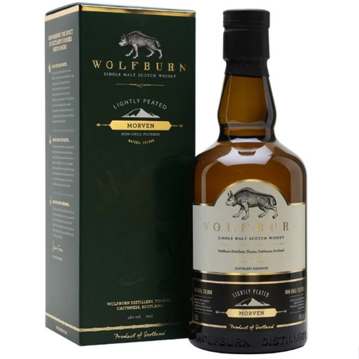 Picture of Wolfburn Morven Lightly Peated 0.7L 46%