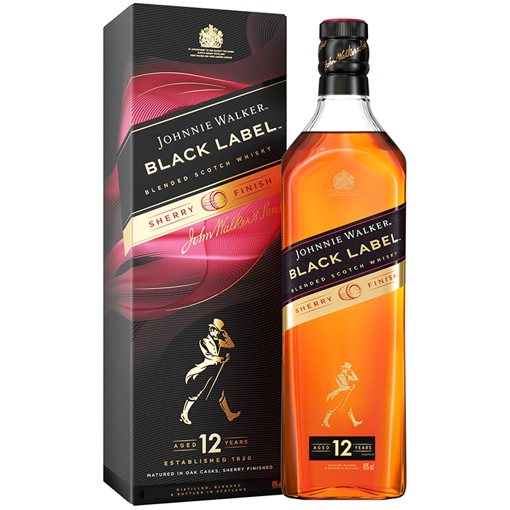 Picture of Johnnie Walker Black Sherry 0.7L 40%