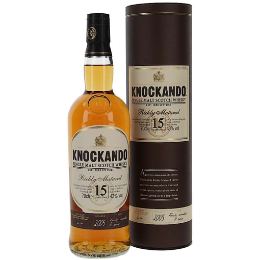 Picture of Knockando 15YRS Richly Matured 0.7L 43%