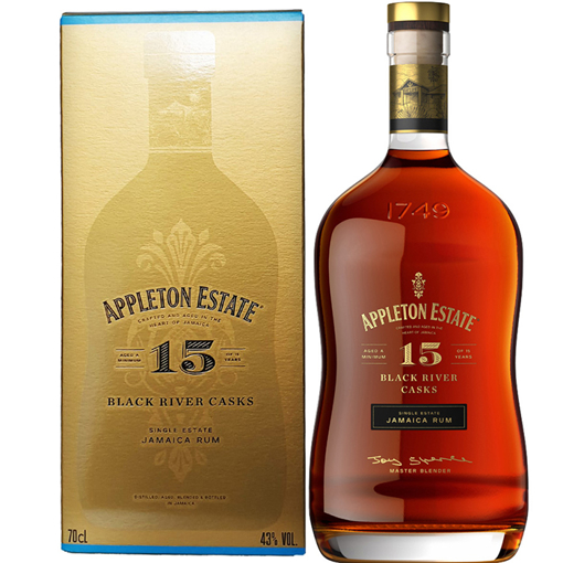 Εικόνα της Appleton Estate 15YRS Black 0.7L 43%