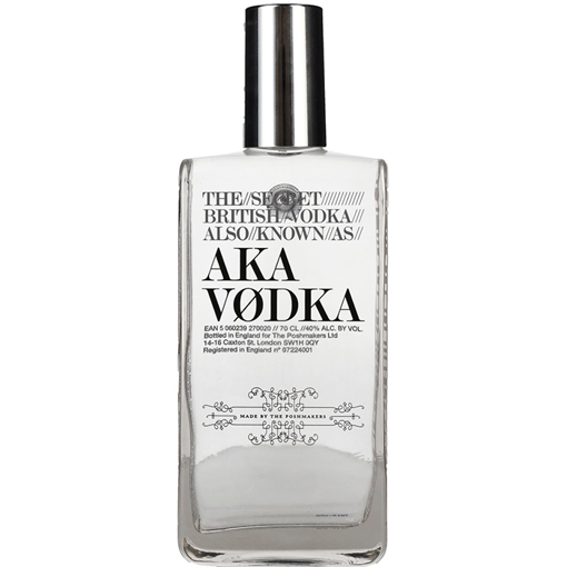 Εικόνα της Aka The Secret British Vodka 0.7L 40%