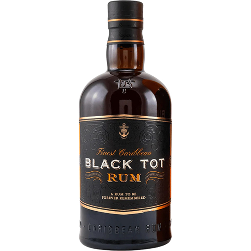 Εικόνα της Tot Black Rum 0.7L 46.2%