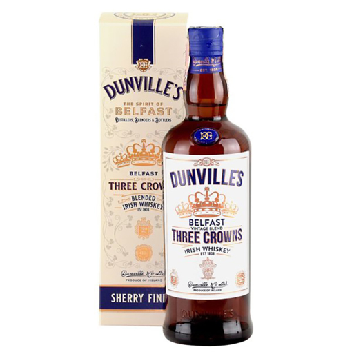 Picture of Dunvilles Three Crown 0.7L 43.5%