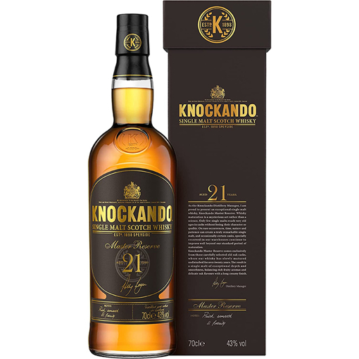 Εικόνα της Knockando 21YRS Masters Reserve 0.7L 43%