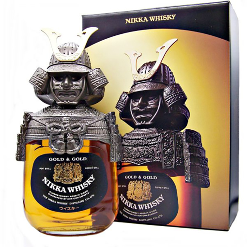 Εικόνα της Nikka Gold & Gold Kabuto 0.75L 43%