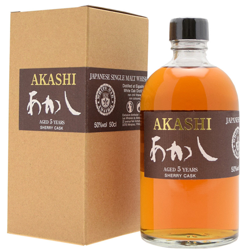 Εικόνα της Akashi Sherry Cask 5YRS 0.5L 50%