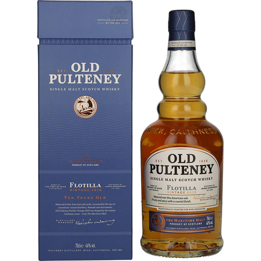 Εικόνα της Old Pulteney Flotilla Vintage 0.7L 46%