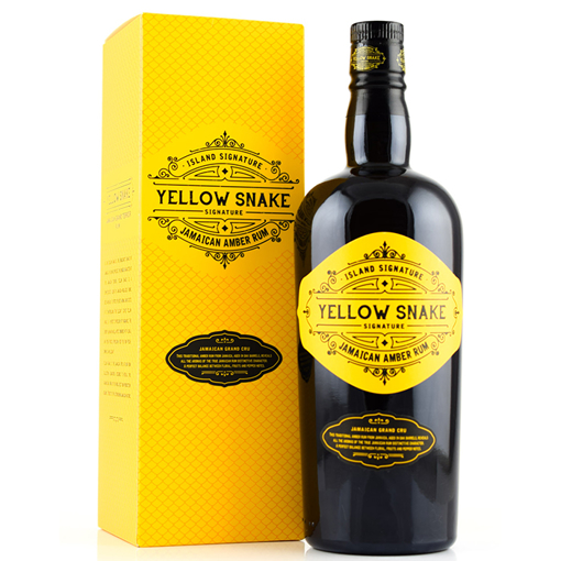 Εικόνα της Yellow Snake Amber Rum 0.7L 40%