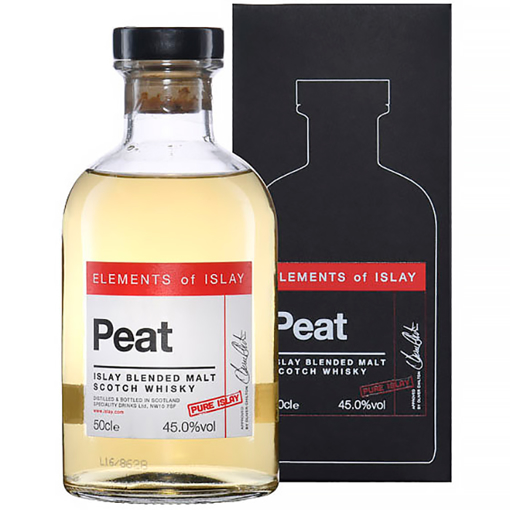 Picture of Elements Of Islay Peat Pure 0.5L 45%