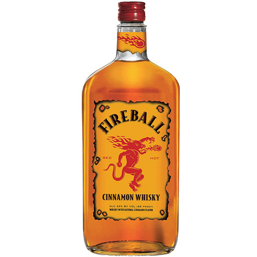Εικόνα της Fireball Cinnamon Whiskey Liqueur 1L 33%