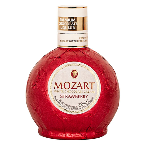 Εικόνα της Mozart White Chocolate & Strawberry 0.5L 15%