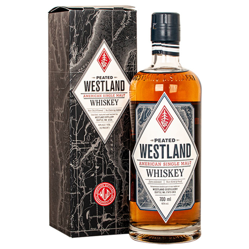 Picture of Westland Peated 0.7L 46%