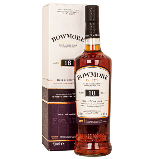 Picture of Bowmore 18YRS Deep & Complex 0.7L 43%