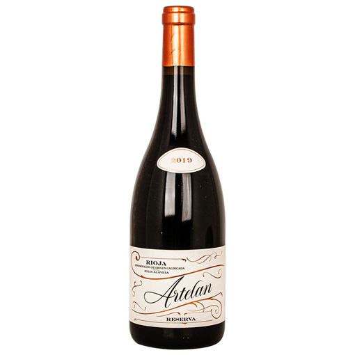 Picture of Bideona Artelan Rioja Reserva 2019 0.75L