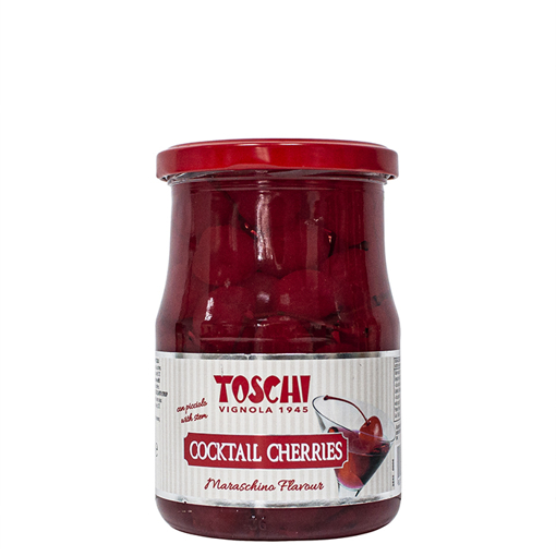 Εικόνα της Toschi Cocktail Κόκκινα Κεράσια 630gr