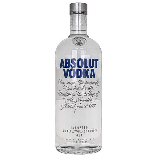 Picture of Absolut Blue 4.5L 40%