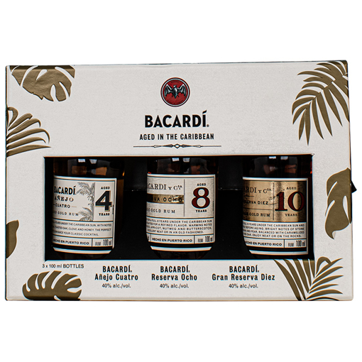 Εικόνα της Bacardi Discovery 3 x 0.1L 40%