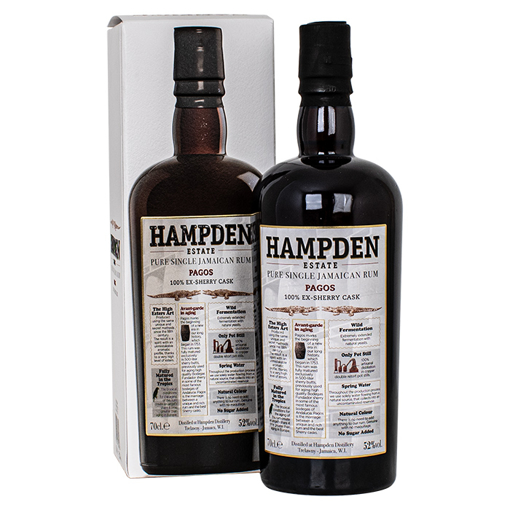 Εικόνα της Hampden Pagos Rum 2023 0.7L 52%