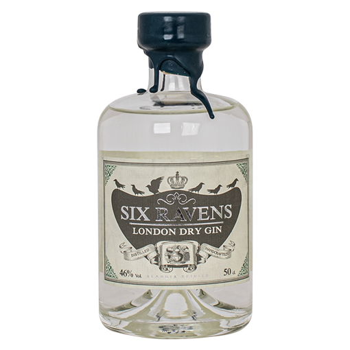 Εικόνα της Six Ravens Gin 0.5L 46%