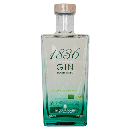 Εικόνα της 1836 Belgian Organic Barrel Aged Gin 0.7L 42%