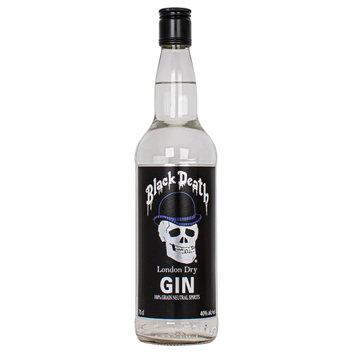 Εικόνα της Black Death London Dry Gin 0.7L 40%