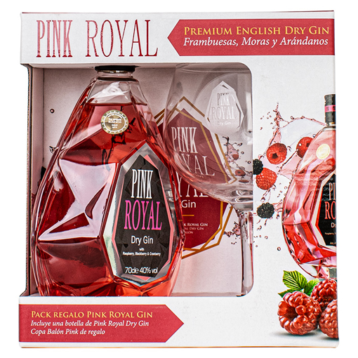 Εικόνα της Pink Royal Gin (+Verre) 0.7L 40%