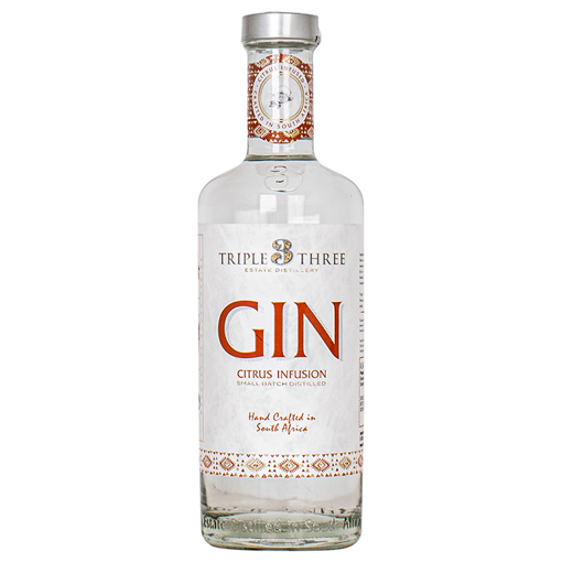 Εικόνα της Triple 3 Three Citrus Infusion Gin 0.5L 43%