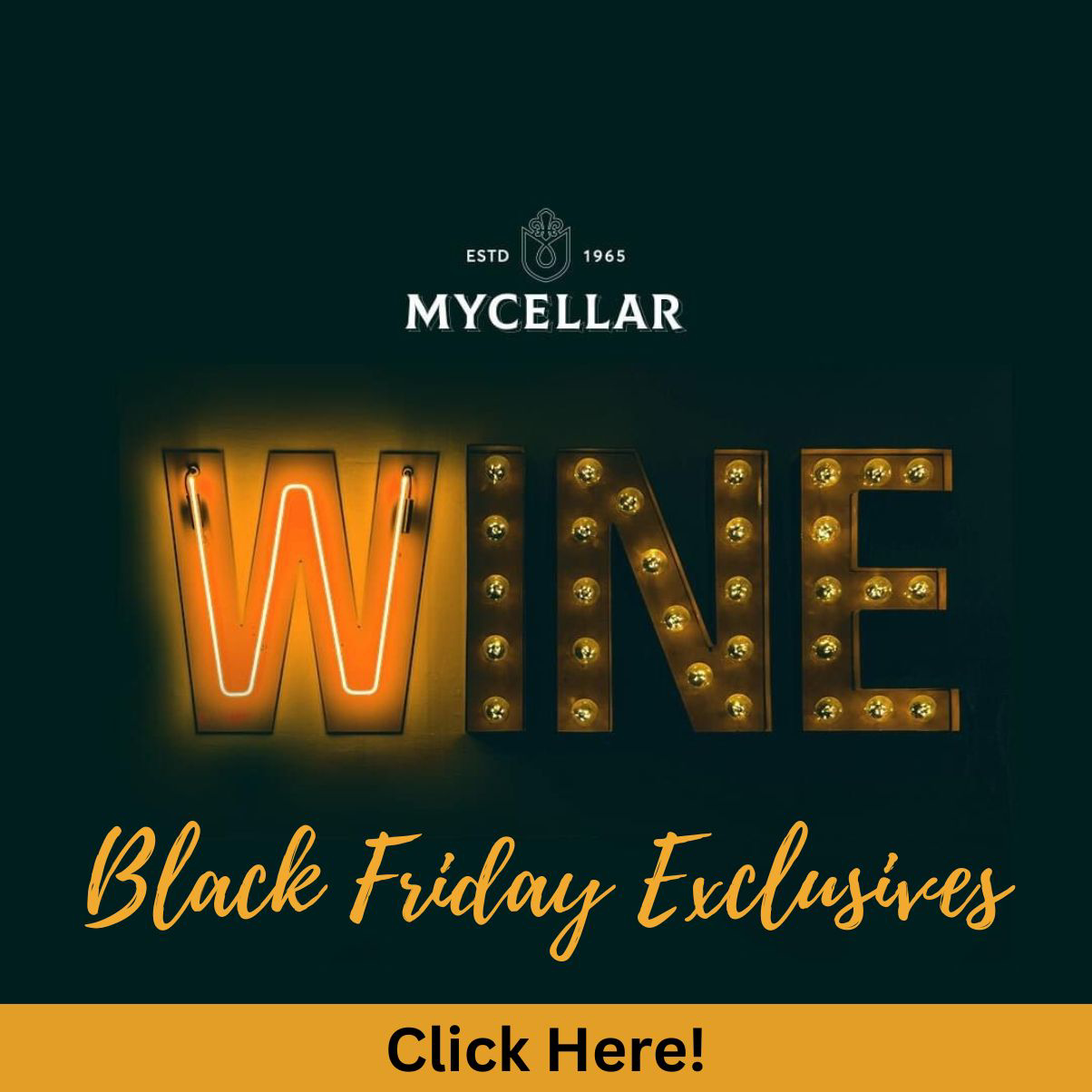 Black Friday Deals in exceptional, awarded wines exclusively at MyCellar!