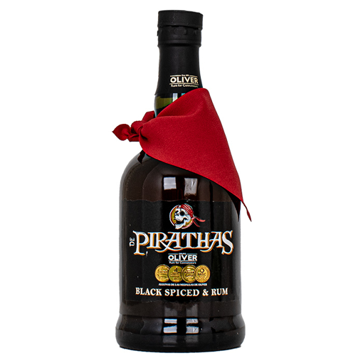 Εικόνα της Pirathas Black Spiced Rum 0.7L 35%