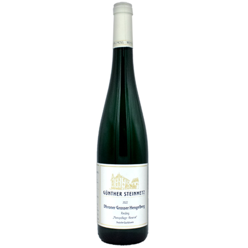 Εικόνα της Gunther Steinmetz Riesling Mosel Dhroner Grosser Hengelberg Monopollage Reserve 2022 0.75L