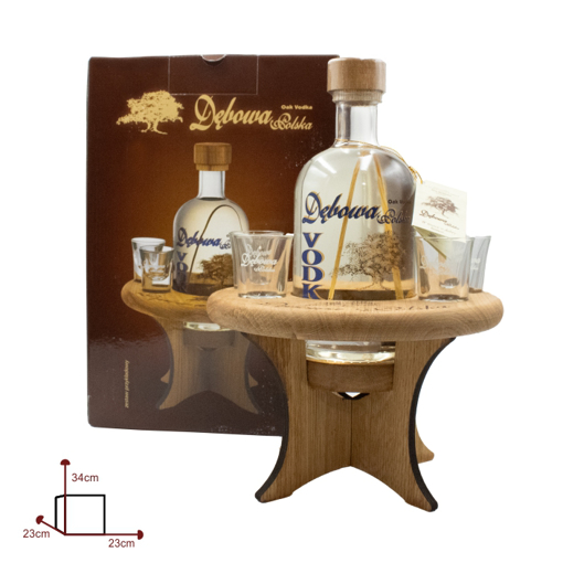 Εικόνα της Debowa Oak 0.7L 40% (+4 glasses)